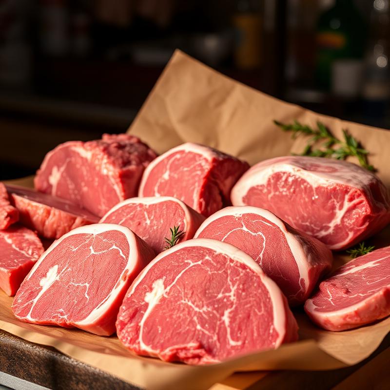 Frisches Halal-Fleisch